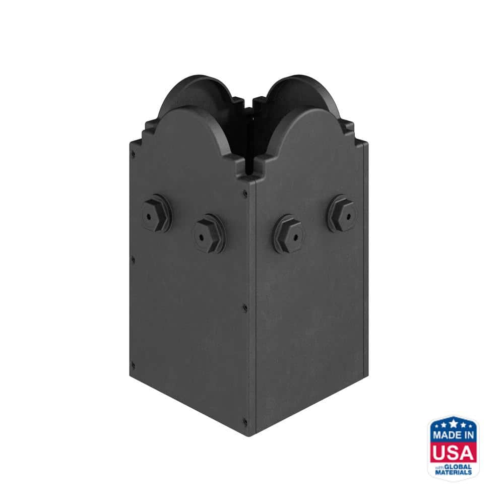 Simpson Strong-Tie Outdoor Accents Mission Collection Decorative Post Base Cover for 6x6 Nominal Post