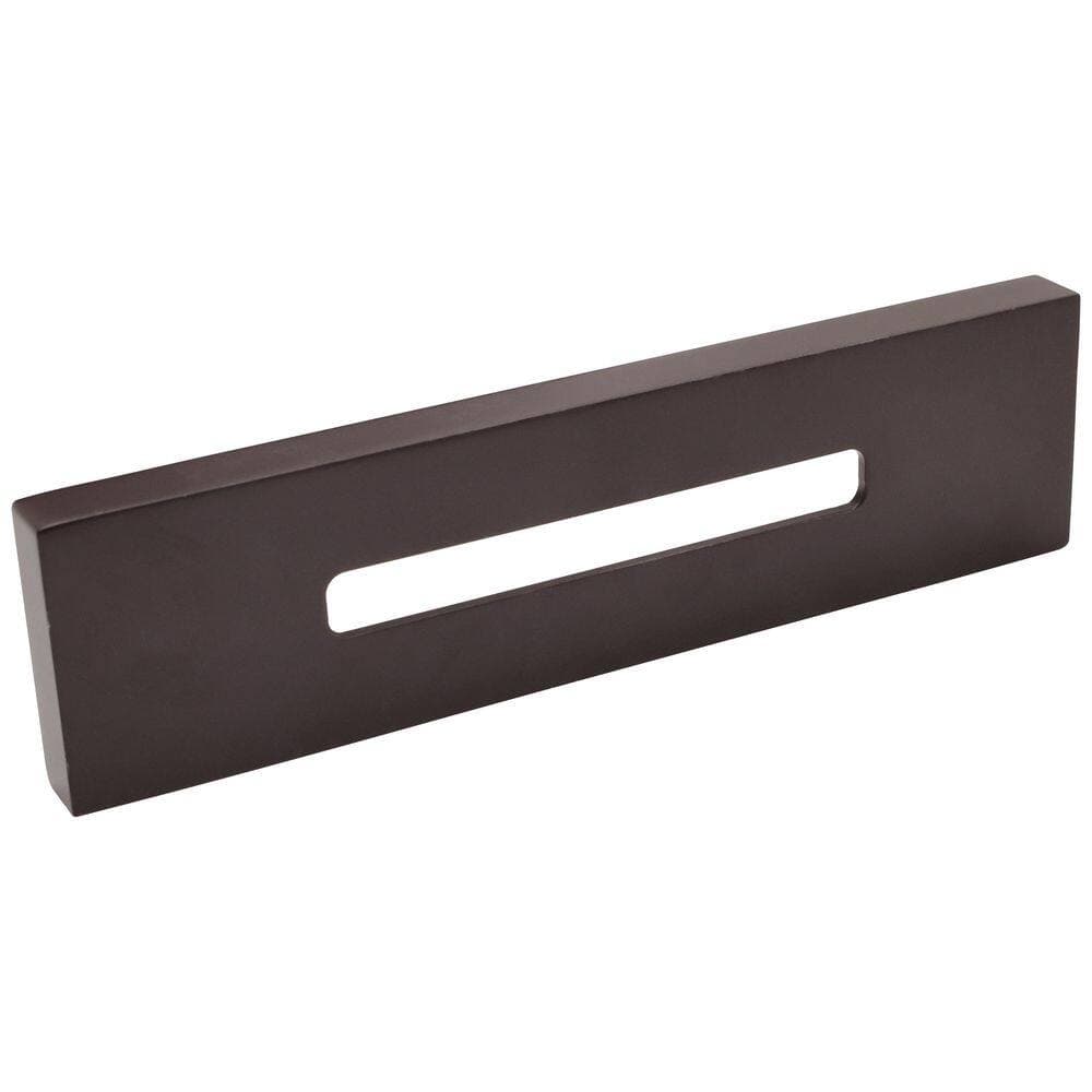 Westbrass Brass Linear Overflow Cover with Plastic Holder and 1-3/4 in. Screws (4)