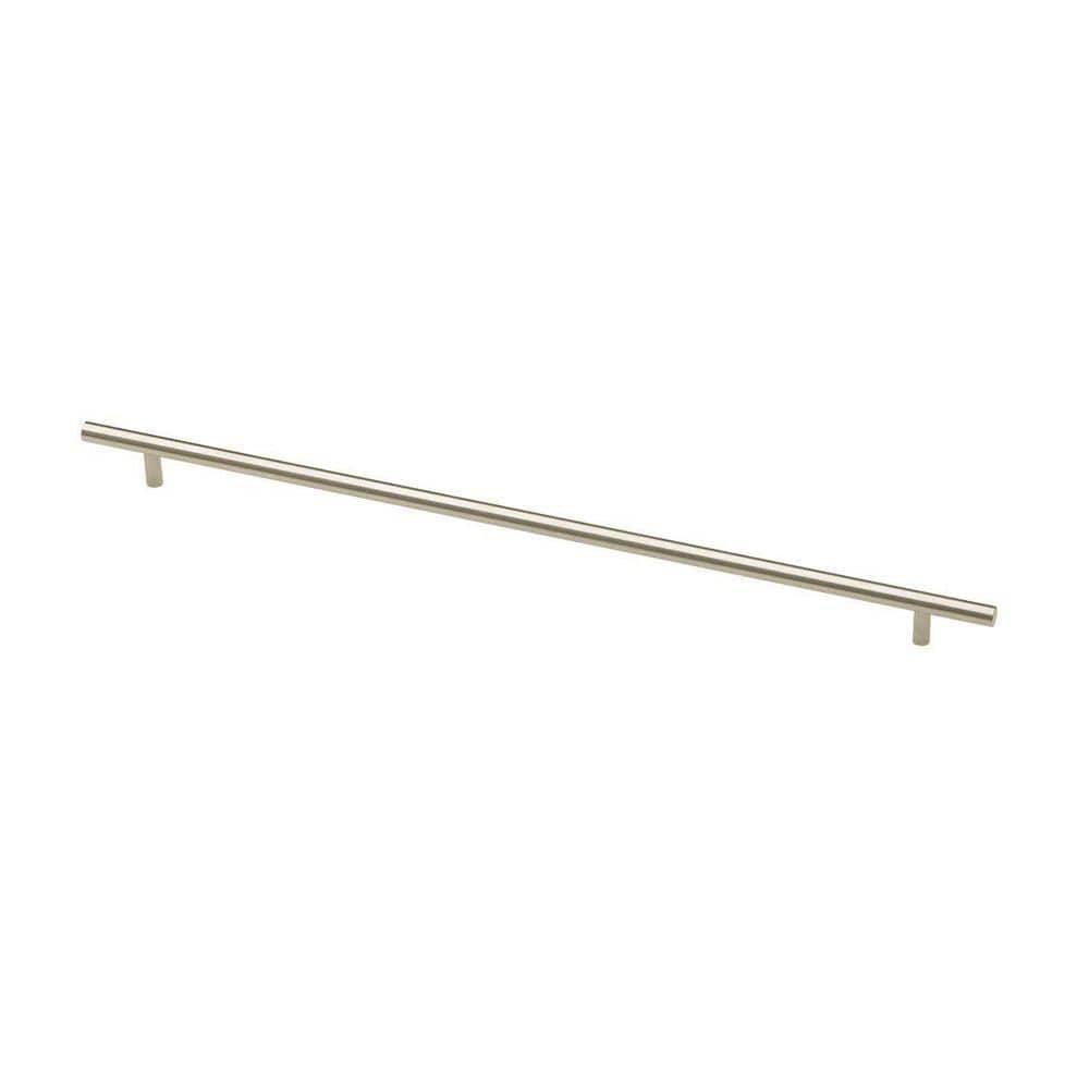 Liberty Solid Bar 17-5/8 in. (448 mm) Modern Cabinet Drawer Pull in Stainless Steel
