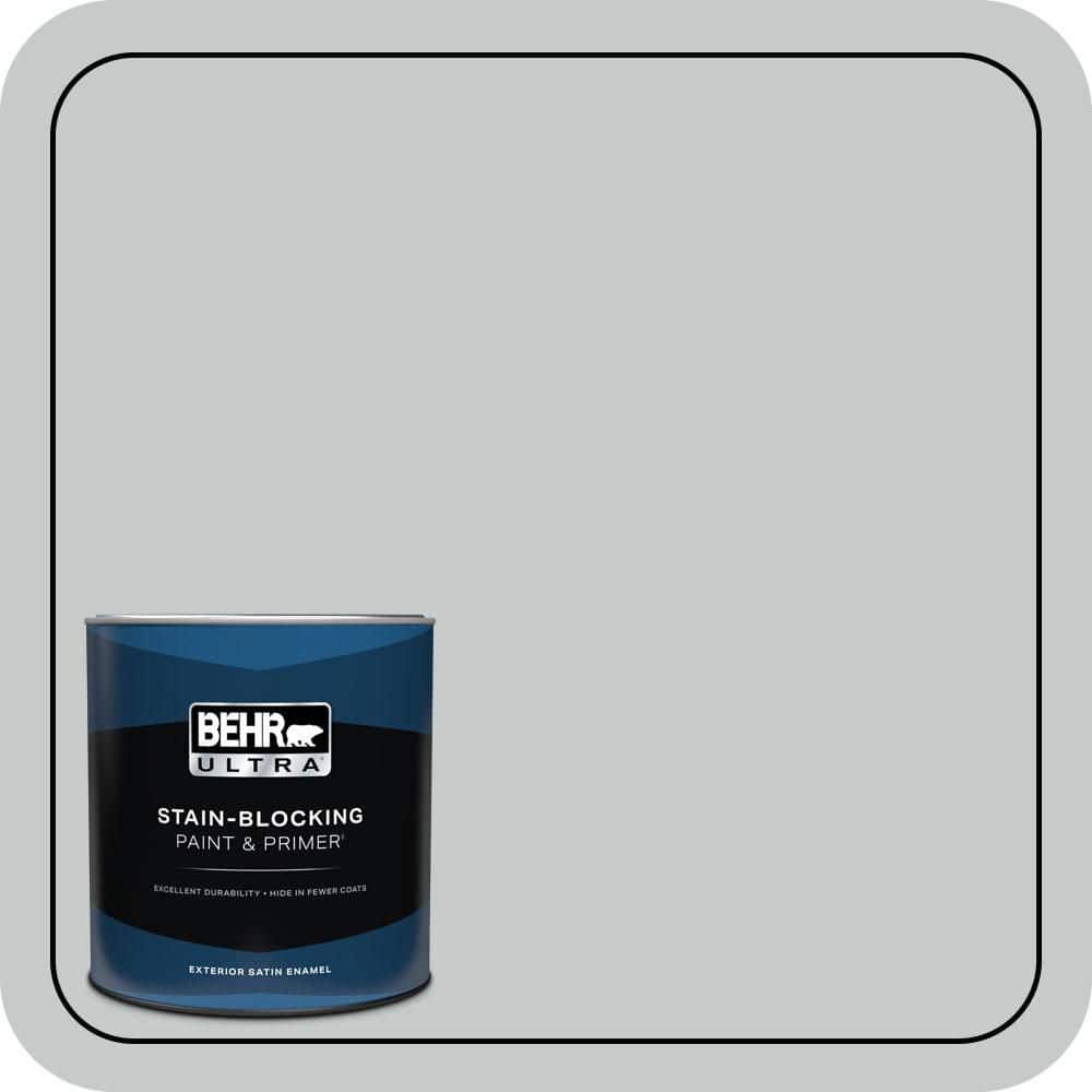 BEHR ULTRA 1 qt. #PPU26-17 Fast As The Wind Satin Enamel Exterior Paint & Primer