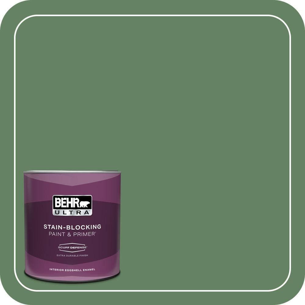 BEHR PREMIUM PLUS #S400-6 Tuscan Herbs Enamel & Primer Color Sample (1)