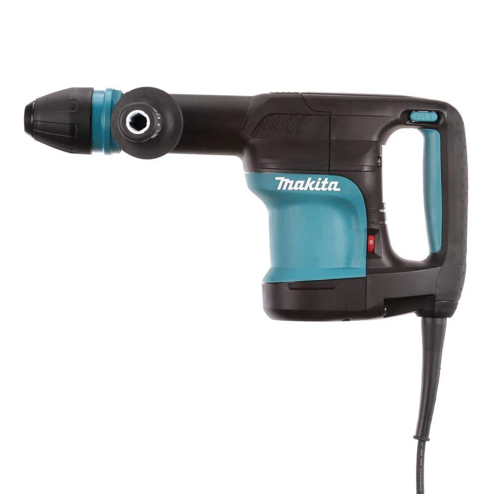 Makita 10 Amp Corded SDS-MAX 11 lbs. Variable Speed Demolition Hammer with Soft Start Side Handle and Hard Case (2)