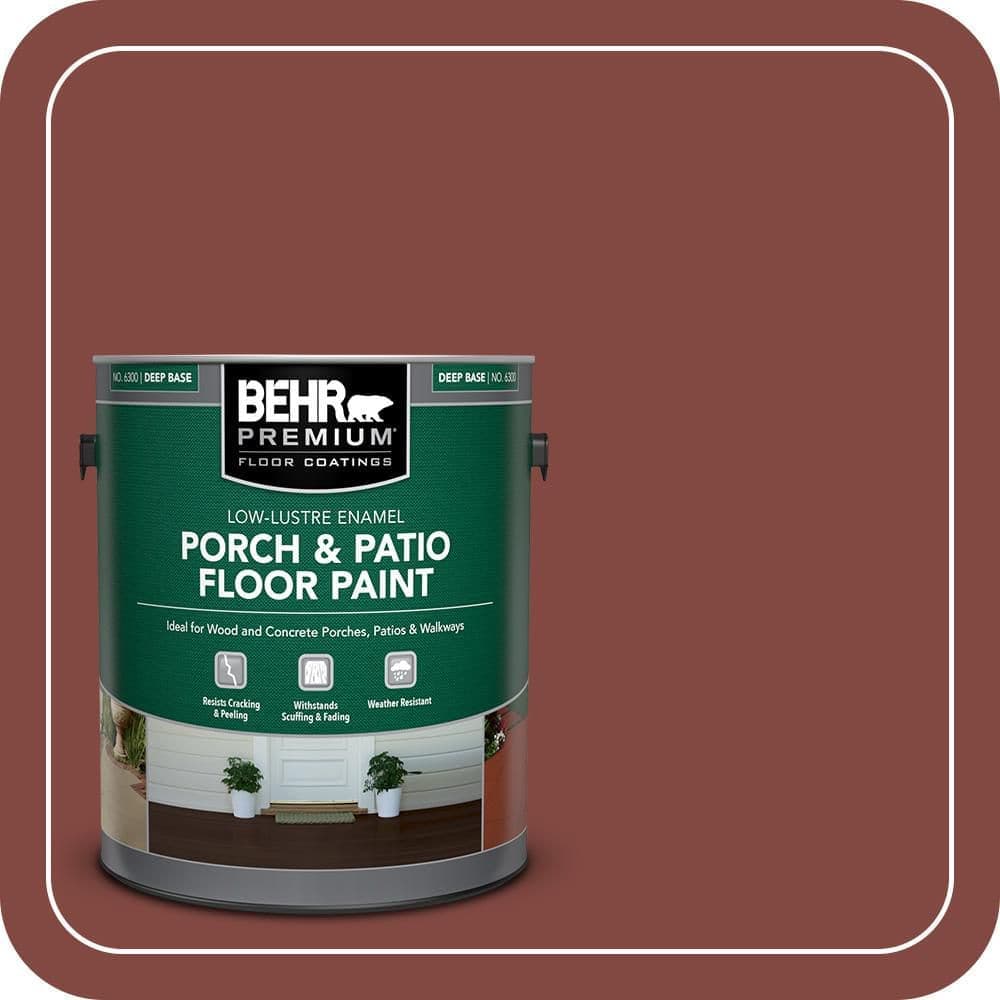 BEHR PREMIUM #S140-7 Low-Lustre Enamel Interior/Exterior Porch and Patio Floor Paint (1)