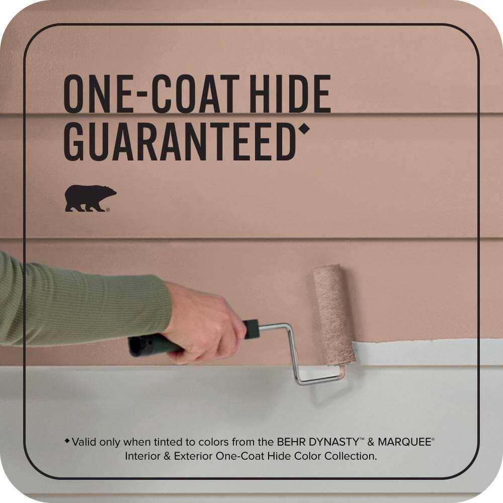 BEHR MARQUEE 5 gal. #S190-4 Spiced Brandy Flat Exterior Paint & Primer (3)