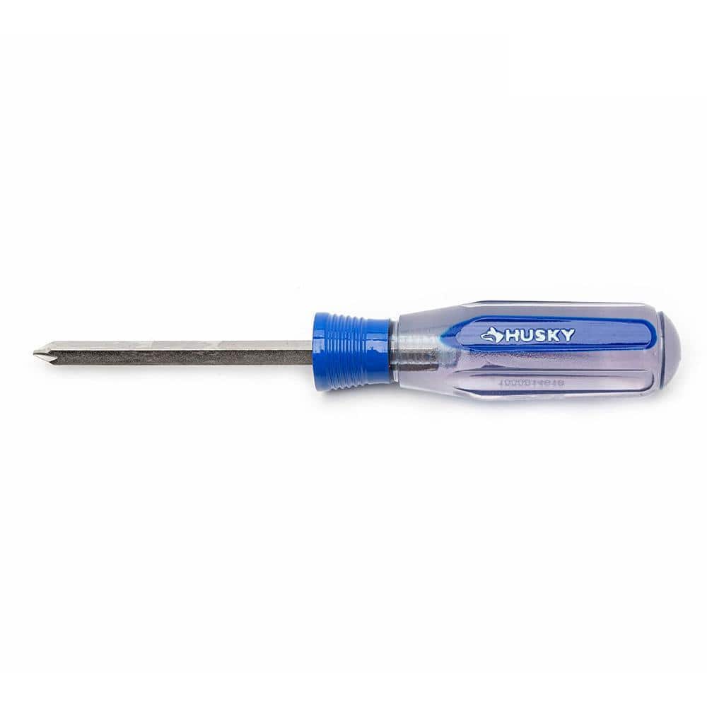 Husky #1 x 3 in. Square Shaft Standard Phillips Screwdriver
