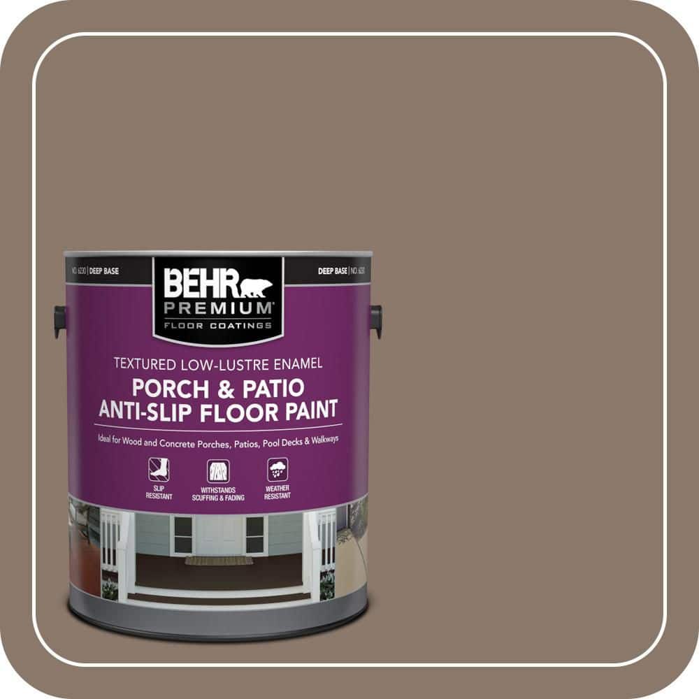 BEHR PREMIUM #N210-5 Textured Low-Lustre Enamel Interior/Exterior Porch and Patio Anti-Slip Floor Paint (1)