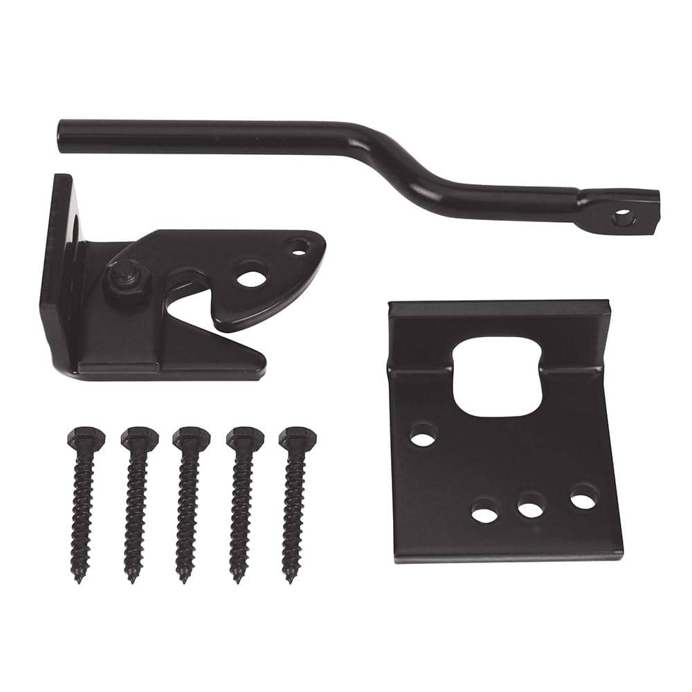 Everbilt Black Heavy Duty Gate Latch (1)