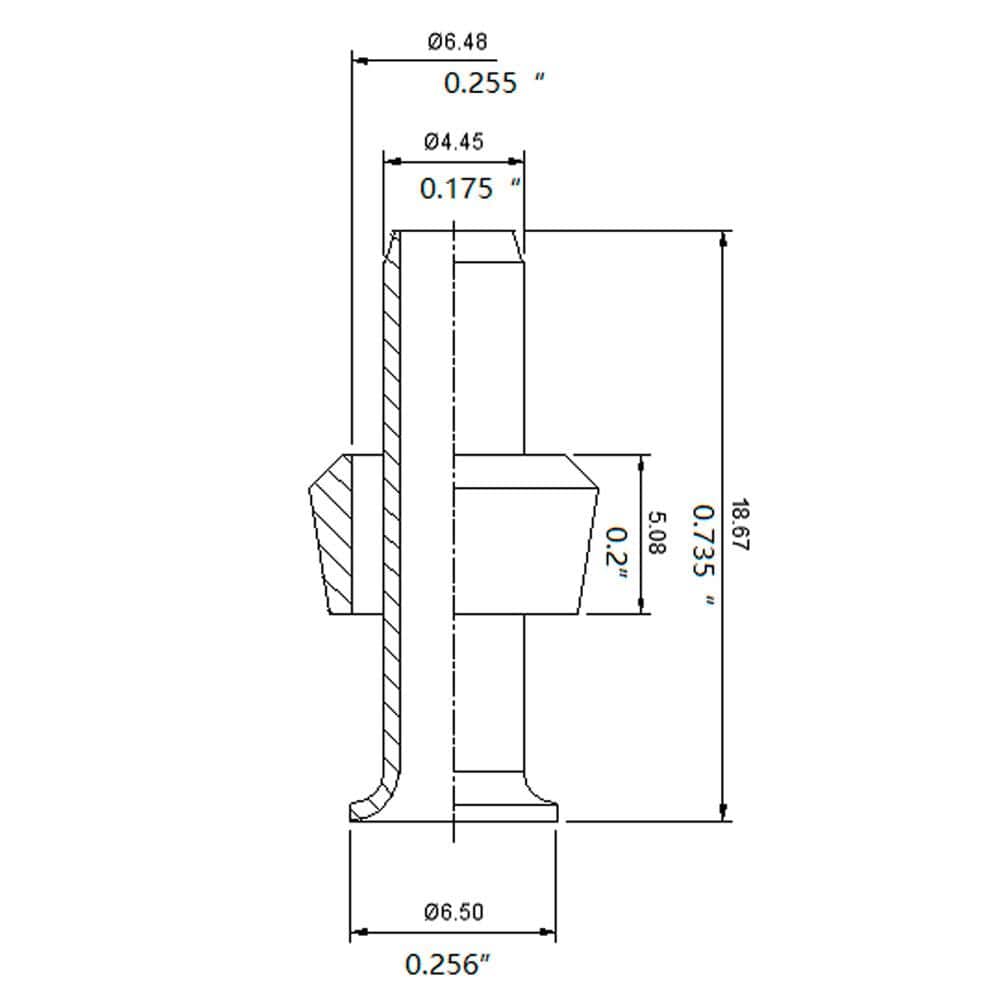 Everbilt 1/4 in. Compression Sleeves and Brass Insert Fittings (2-Pack) (3)