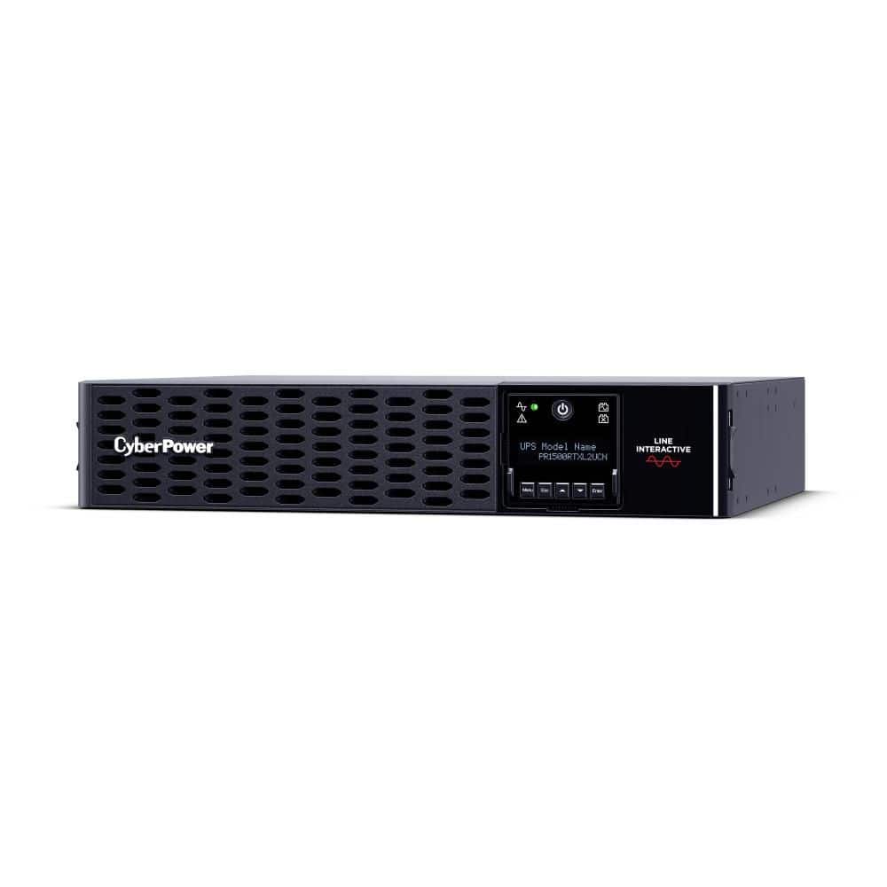 CyberPower 1500VA/1500W, 120-Volt, Line Interactive, Sine Wave, 2U Rack/Tower Battery Backup (2)