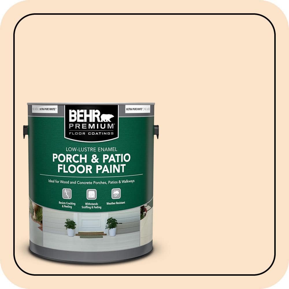 BEHR PREMIUM #300C-2 Textured Low-Lustre Enamel Interior/Exterior Porch and Patio Anti-Slip Floor Paint (1)