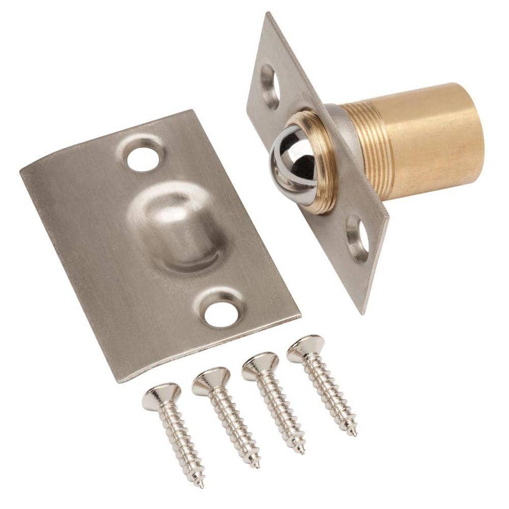 Everbilt Satin Nickel Adjustable Latch Ball Catch