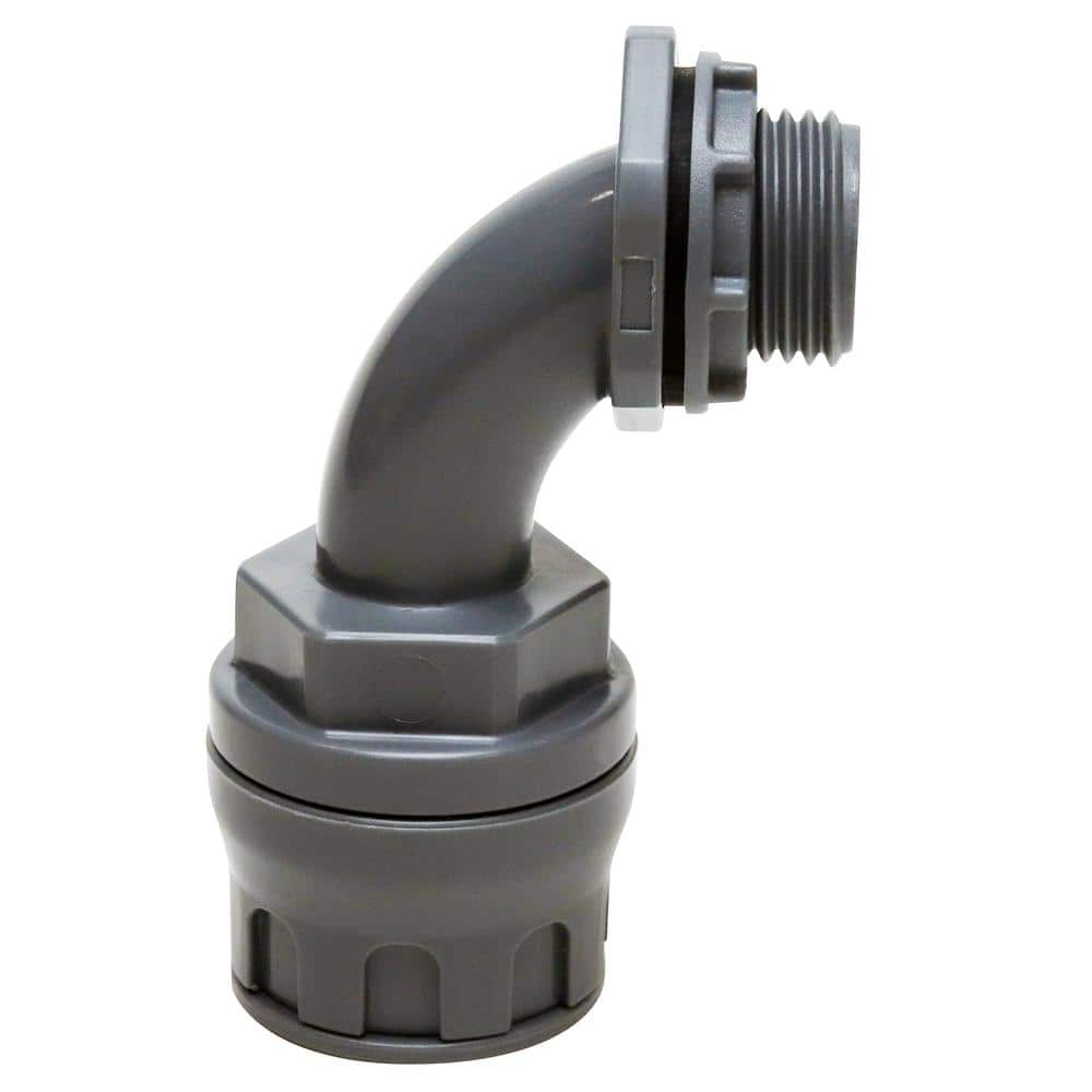 Tectite 1/2 in. Non-Metallic Water Tight Push-to-Connect Elbow Connector Jar (6-Pack) (2)