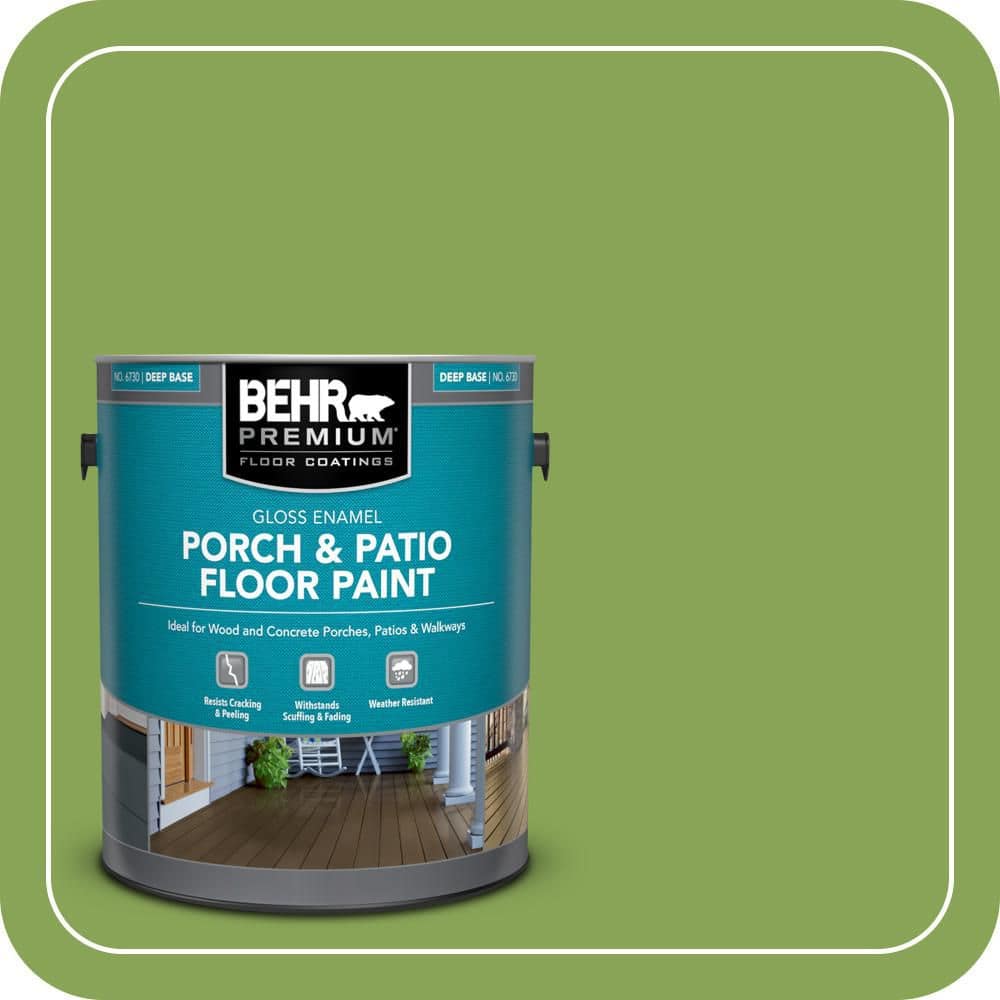 BEHR PREMIUM 1 gal. #P370-6 Salamander Gloss Enamel Interior/Exterior Porch and Patio Floor Paint