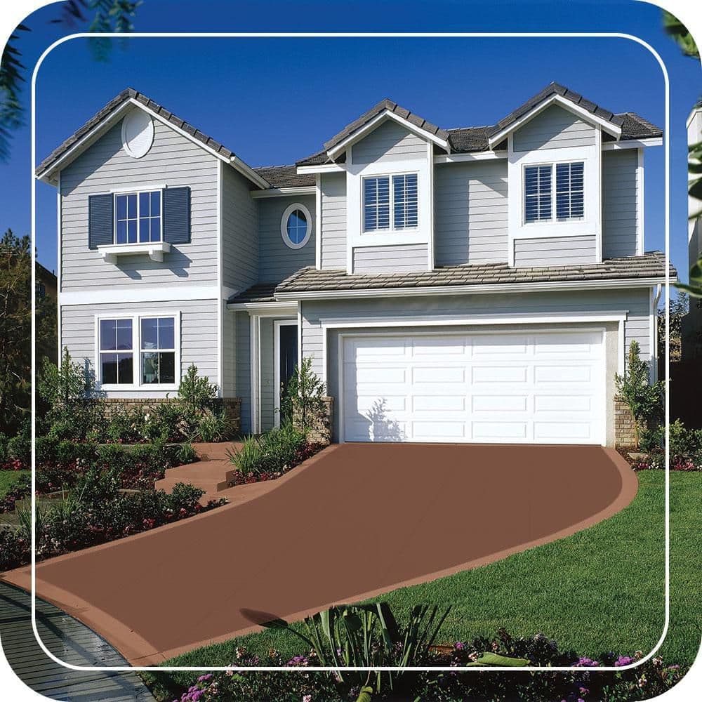 BEHR PREMIUM #MS-05 Self-Priming 1-Part Epoxy Satin Interior/Exterior Concrete and Garage Floor Paint (3)