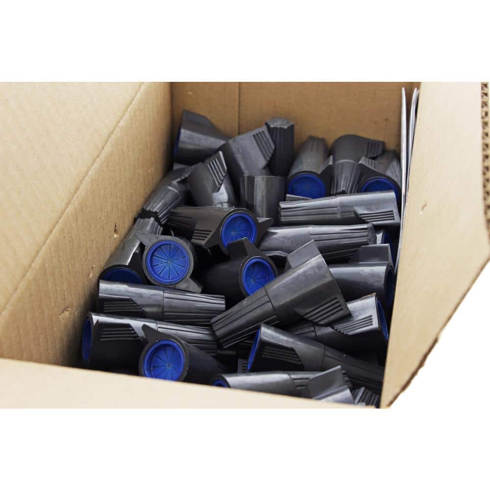 IDEAL Model 66, Underground Wire Connector in Gray-Blue (50 per Box) (2)
