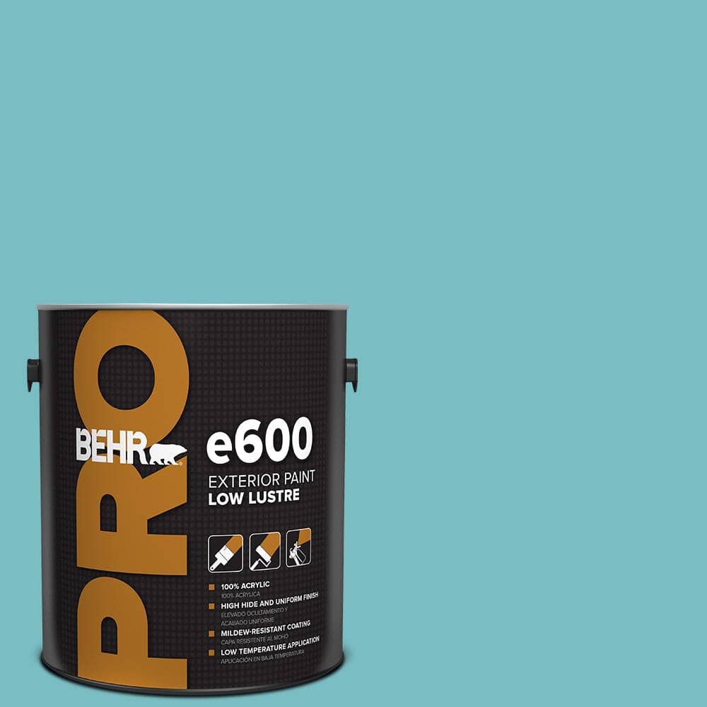 BEHR PRO 1 gal. #M460-4 Pure Turquoise Low Luster Exterior Paint