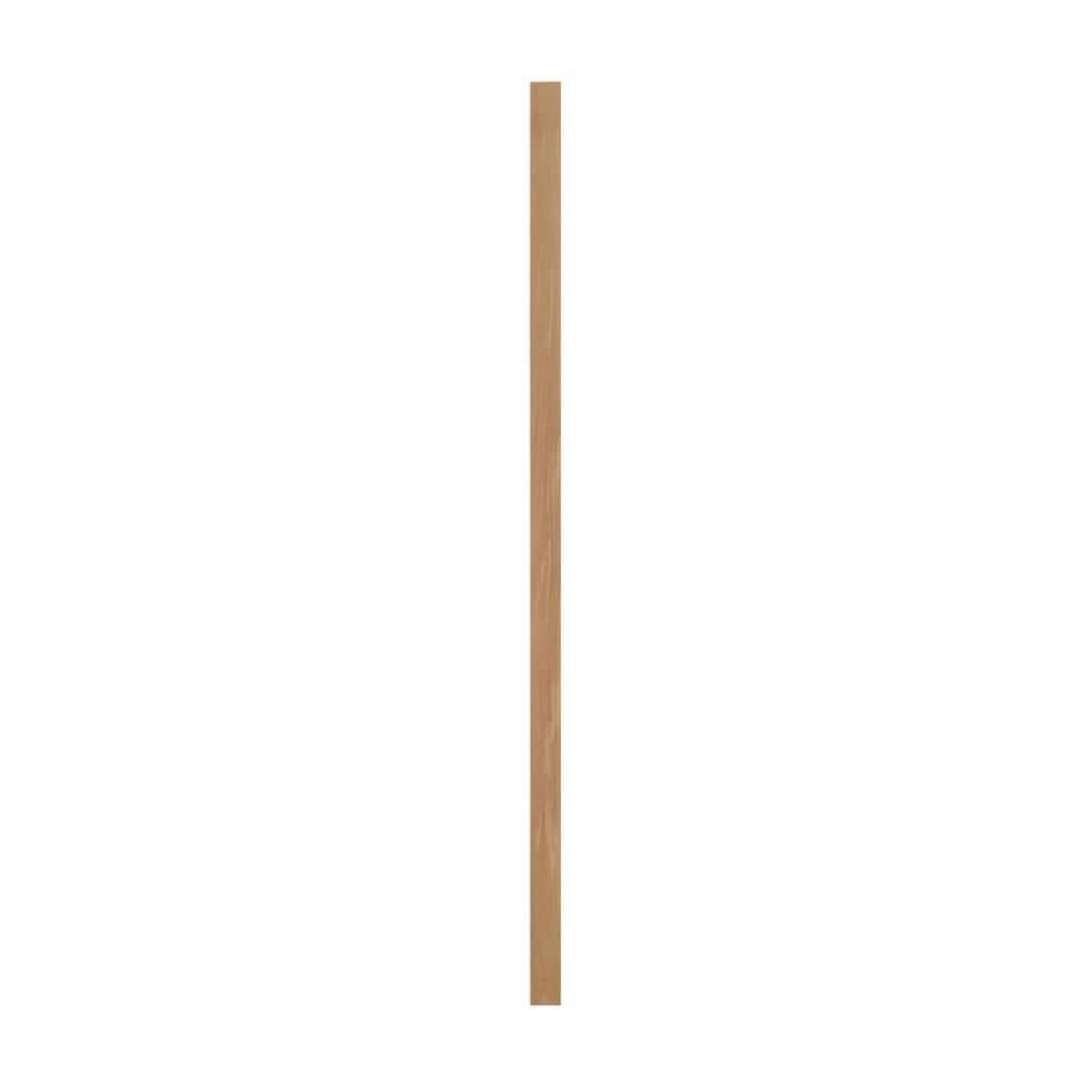 Hampton Bay Avondale/Leyton 3 in. W x 91.5 in. H Cabinet Filler in White Oak