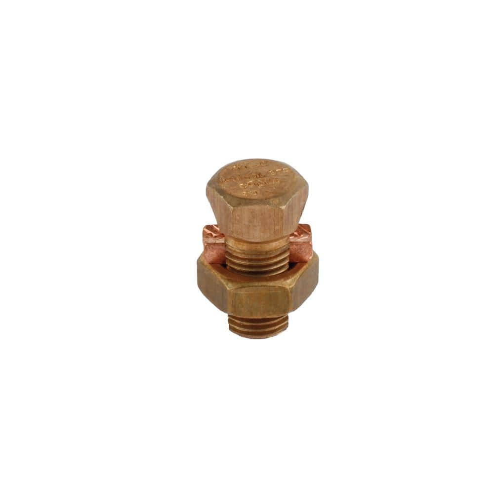 Commercial Electric 8 AWG to 4 AWG Copper Split Bolt (1)