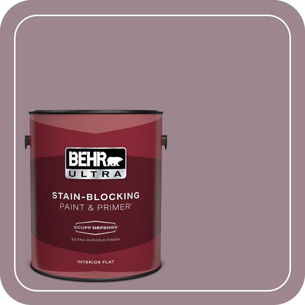 BEHR ULTRA 1 gal. #PPU17-14 Dream Sunset Extra Durable Flat Interior Paint & Primer