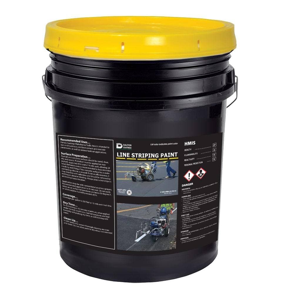 Latex-ite 5 gal. Yellow Line Striping Paint (2)