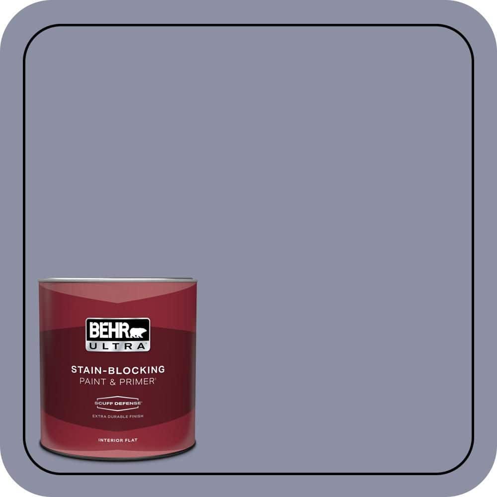 BEHR ULTRA 1 qt. #S550-4 Camelot Extra Durable Flat Interior Paint & Primer