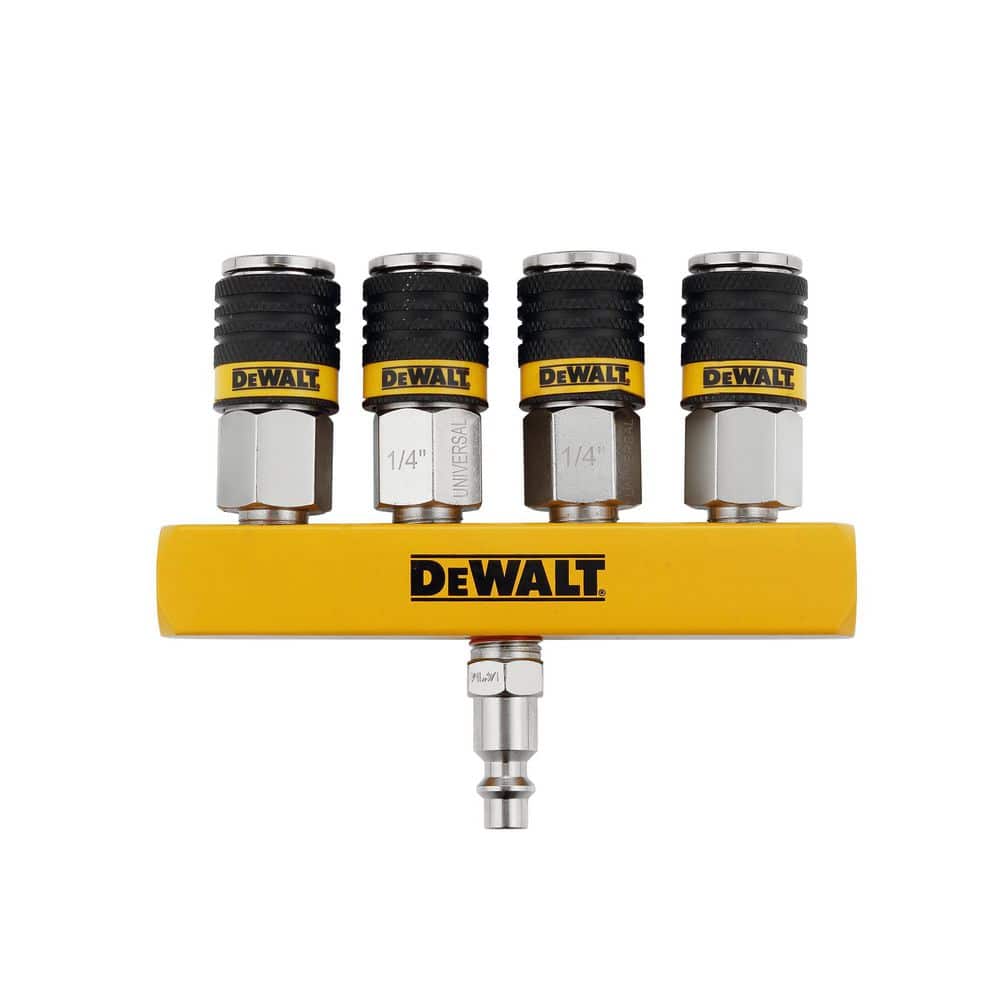 DEWALT 4-Way Straight Air Manifold (1)