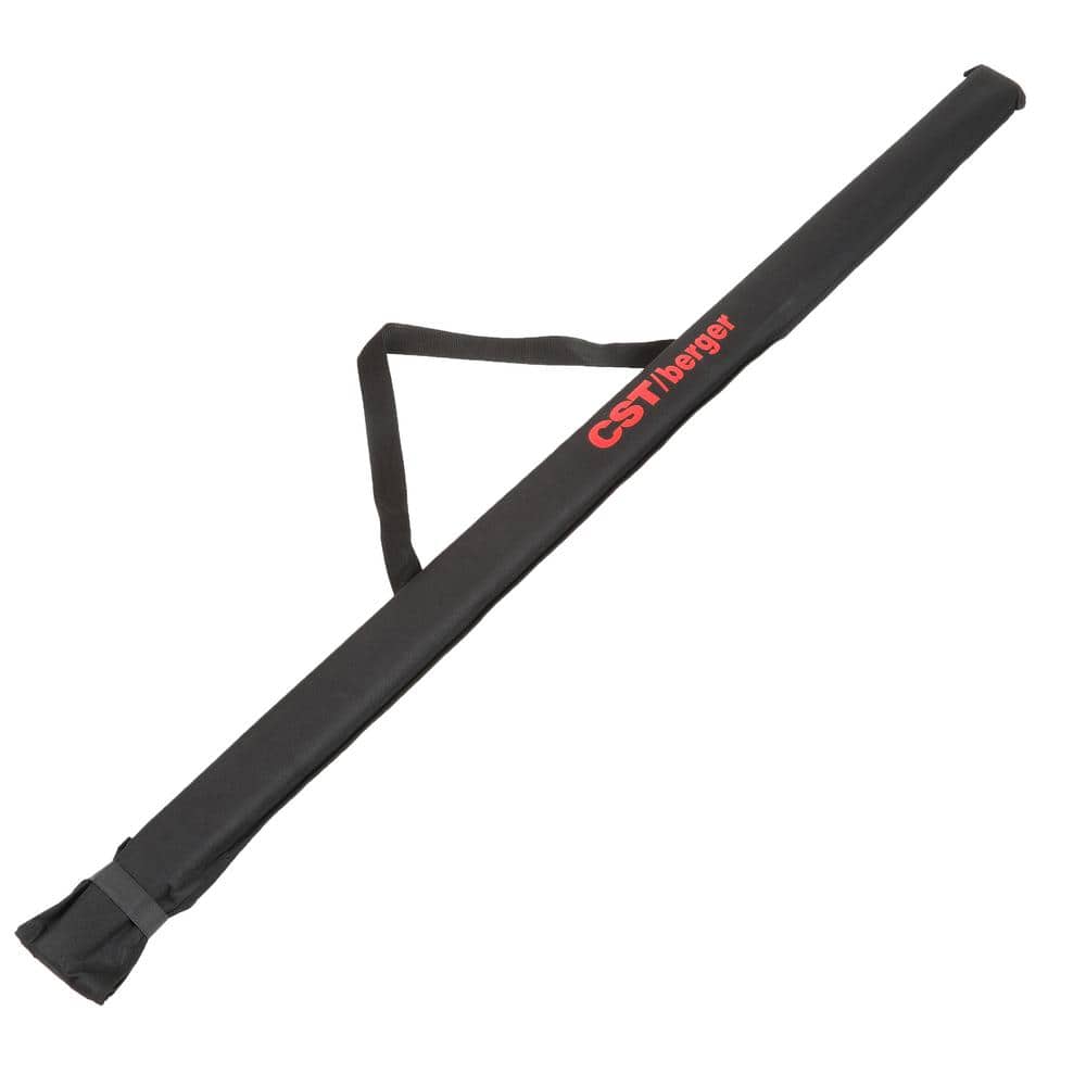 CST 25 ft. Fiberglass Rectangular-Shaped Leveling Telescoping Rod with Carrying Bag (3)