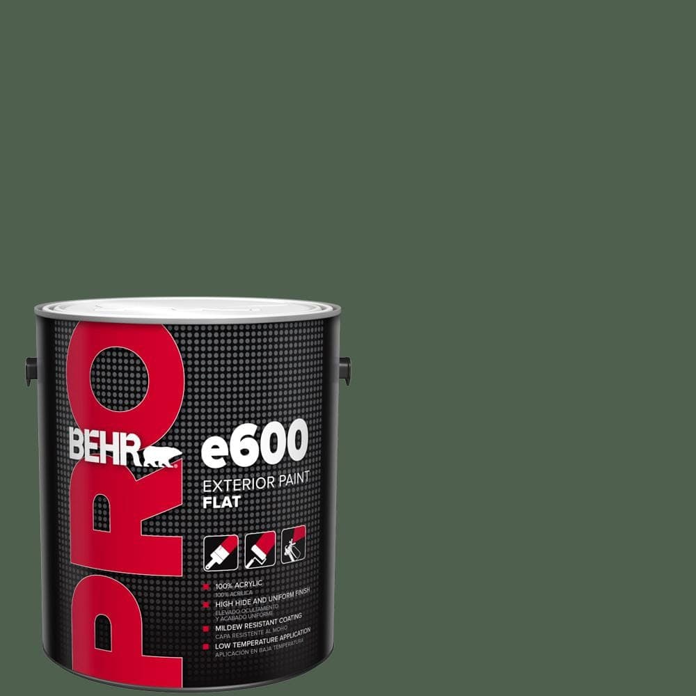 BEHR PRO 1 gal. #450F-7 Hampton Green Flat Exterior Paint