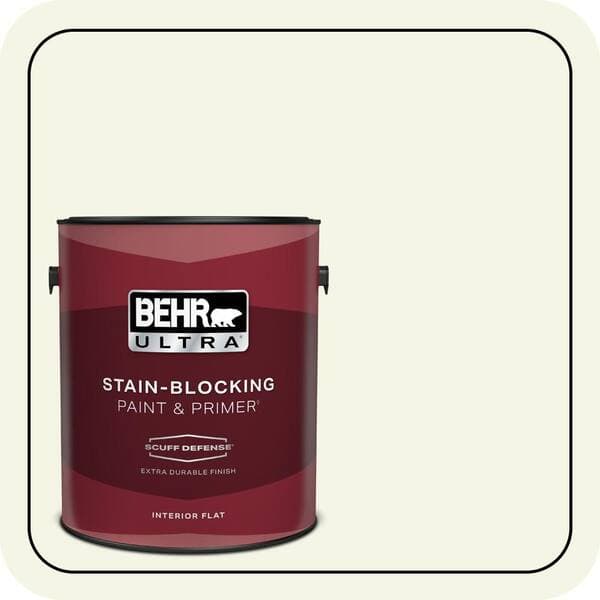 BEHR PREMIUM PLUS #GR-W04 Precious Dewdrop Enamel Low Odor & Primer (4)