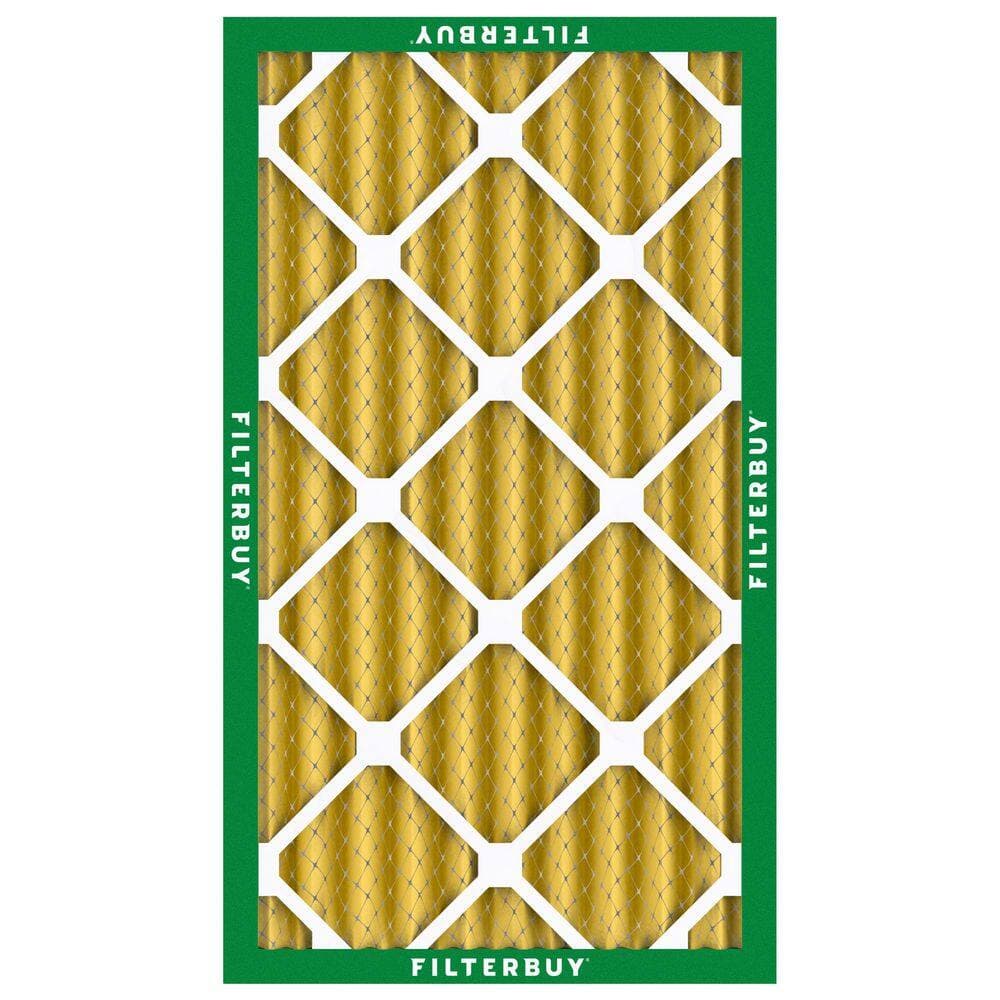 Filterbuy 12 in. x 24 in. x 4 in. MERV 11 (FPR 7) Allergen Defense Pleated HVAC AC Furnace Air Filters Replacement (12-Pack) (2)