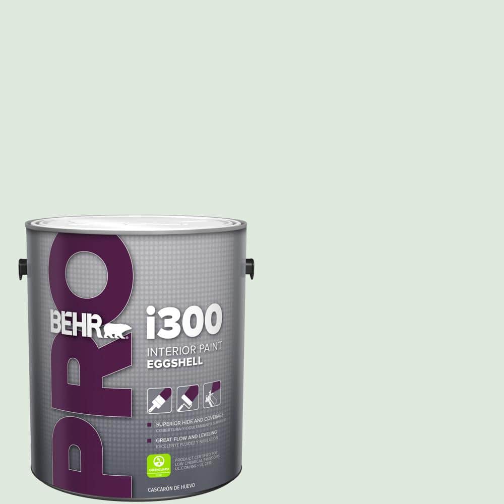 BEHR PRO 1 gal. #460E-1 Meadow Light Eggshell Interior Paint