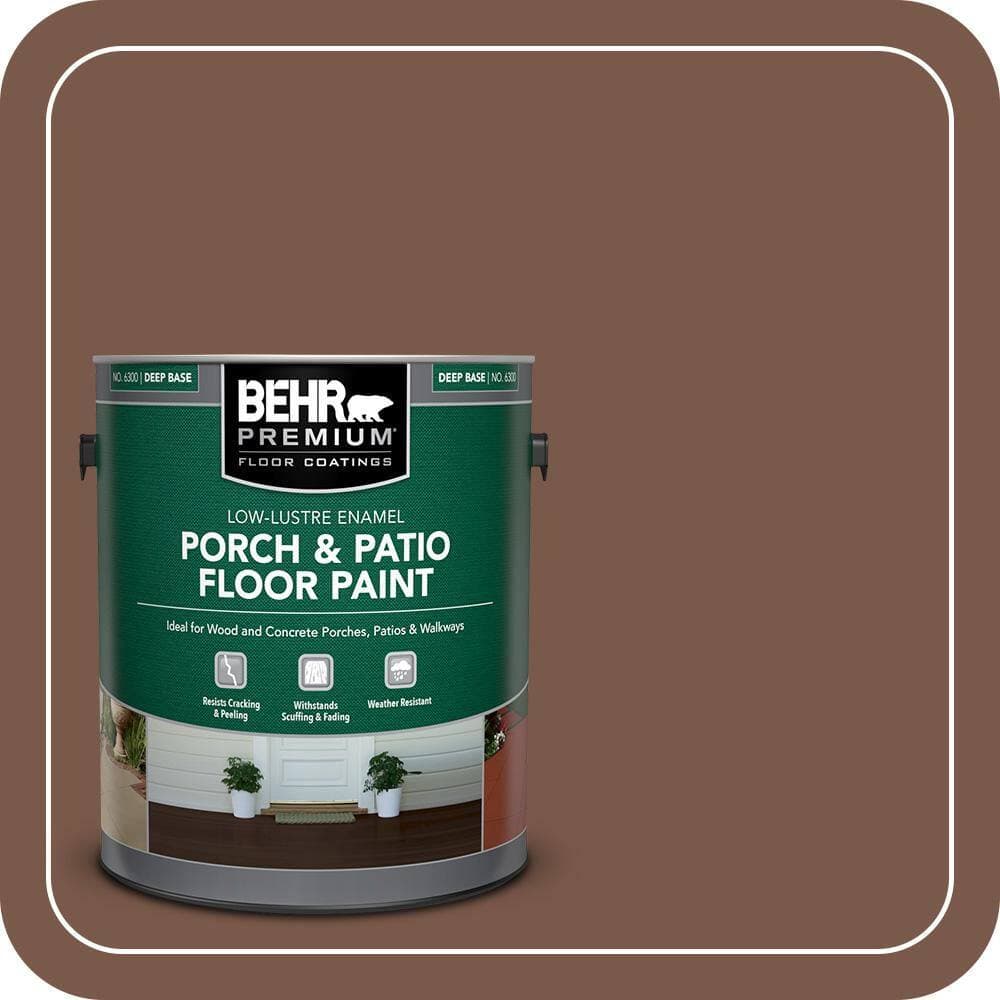 BEHR PREMIUM #SC-135 Low-Lustre Enamel Interior/Exterior Porch and Patio Floor Paint (1)
