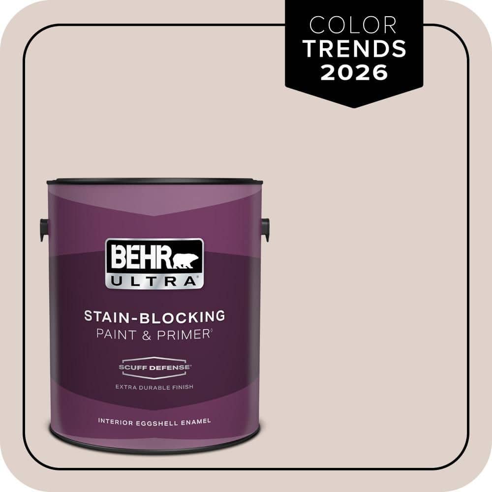 BEHR ULTRA 1 gal. #N150-1 Mocha Ice Extra Durable Eggshell Enamel Interior Paint & Primer