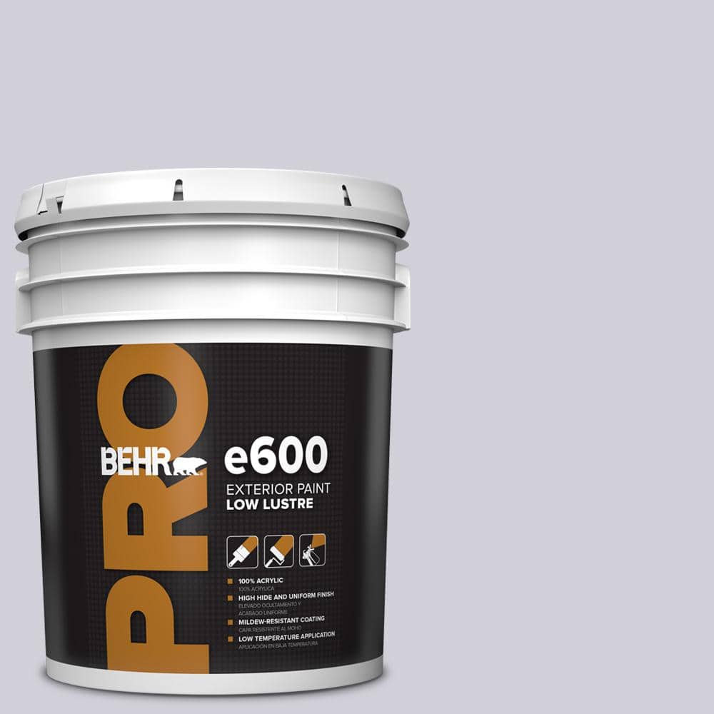 BEHR PRO 5 gal. #660E-2 Purple Essence Low Luster Exterior Paint
