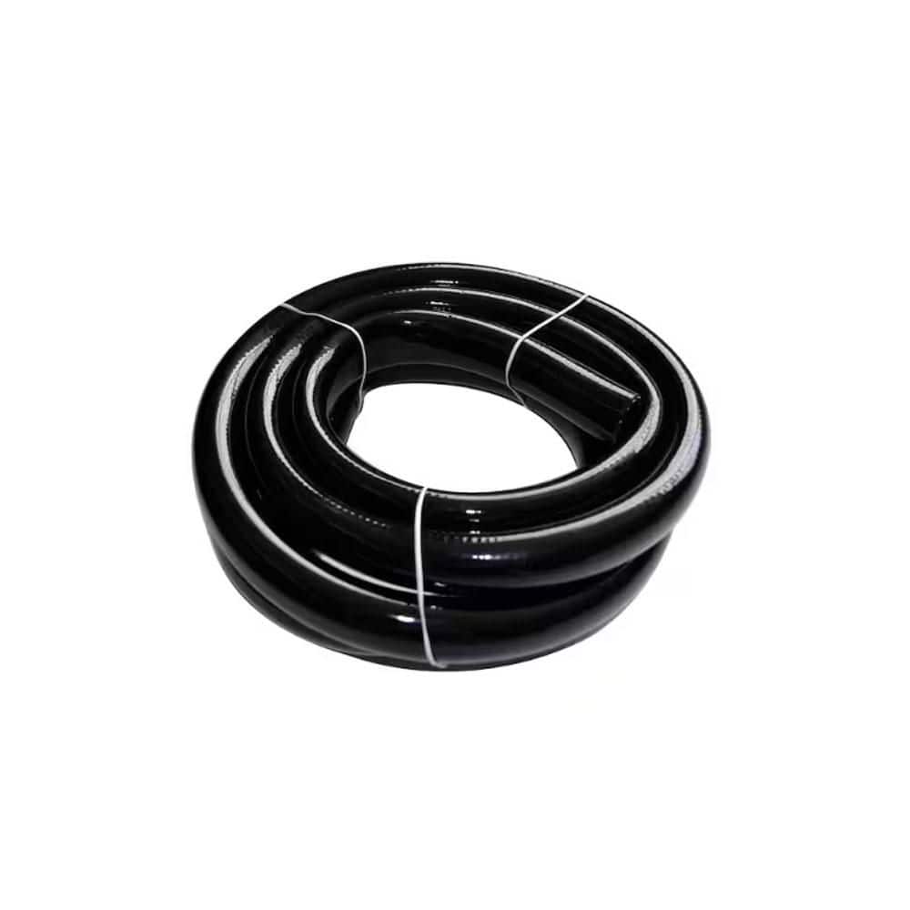 Everbilt 7/8 in. I.D. 1-1/8 OD x 10 ft. Vinyl D/W Discharge Hose in Black (1)