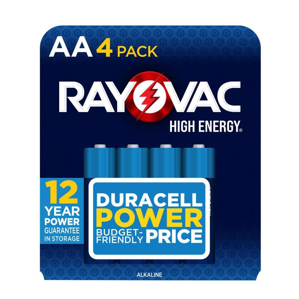 Rayovac High Energy AA Batteries Double A Alkaline Batteries