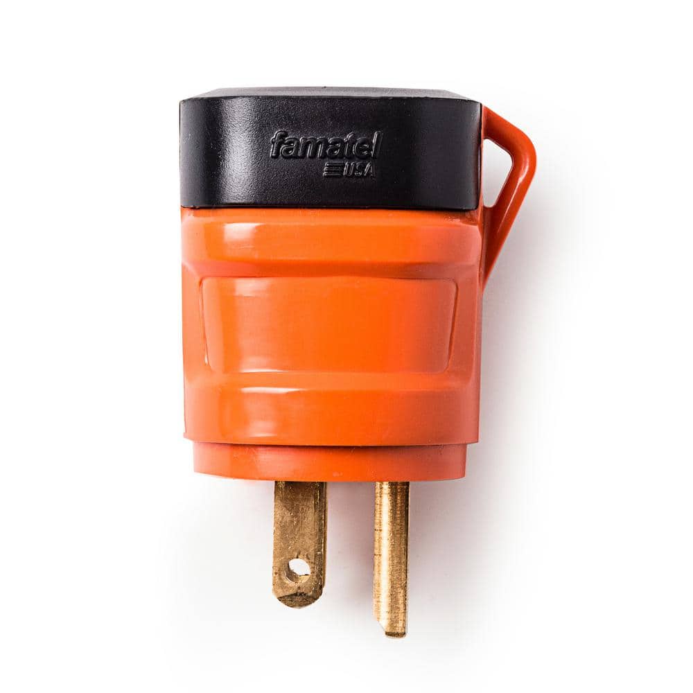EasyLife Tech 15 Amp 125-Volt Bi-Polar NEMA Plug Heavy-Duty Rigid (3)