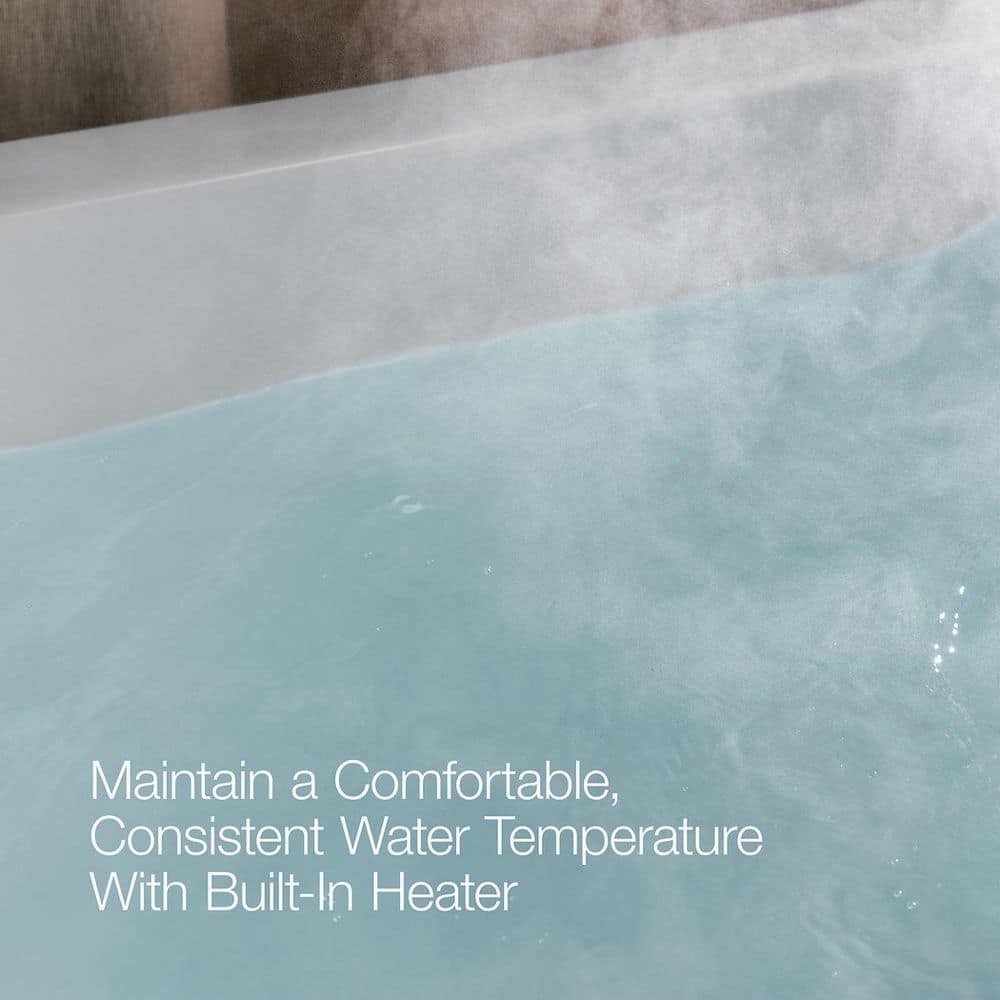 KOHLER Underscore 72 in. x 42 in. Rectangular Whirlpool Bathtub with Reversible Drain in Ice Grey (3)