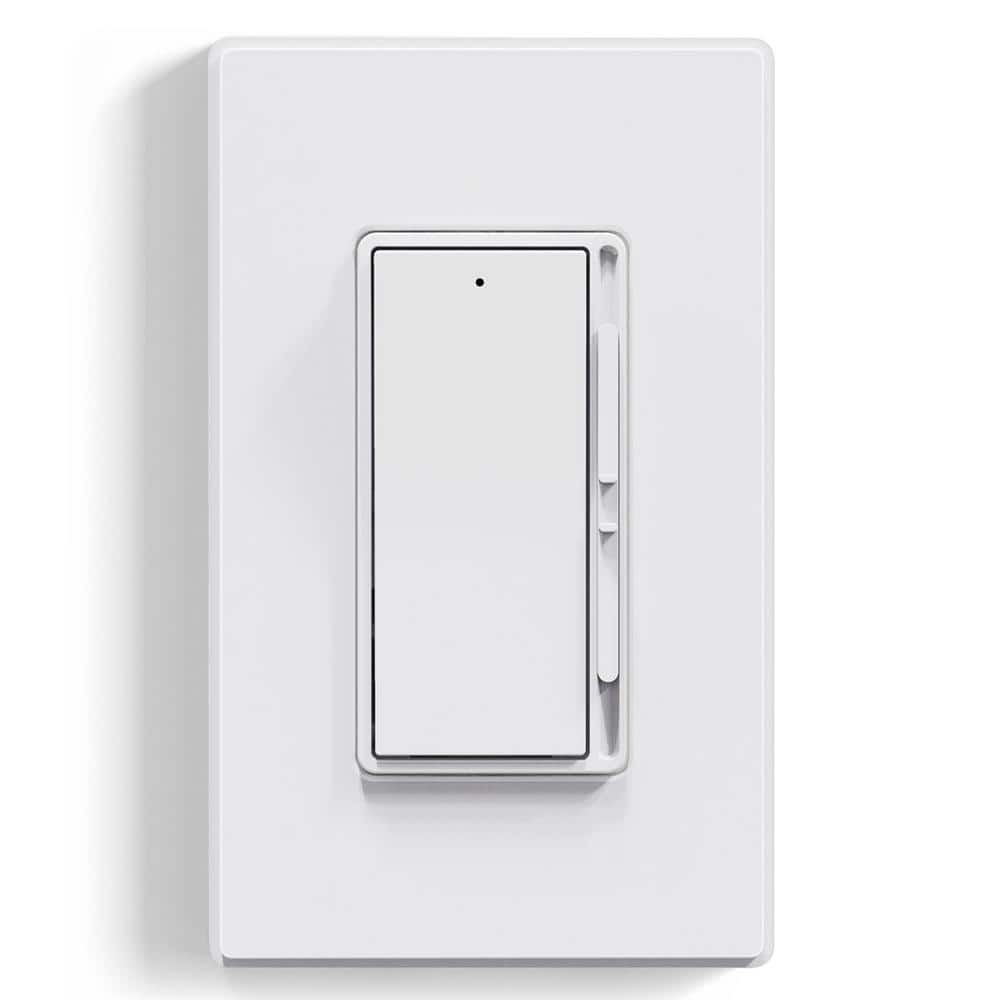 Yichuhaoxi Digital White Lights Touch Dimmer Switch Single Pole for Dimmable LED/CFL 1-Pack (1)