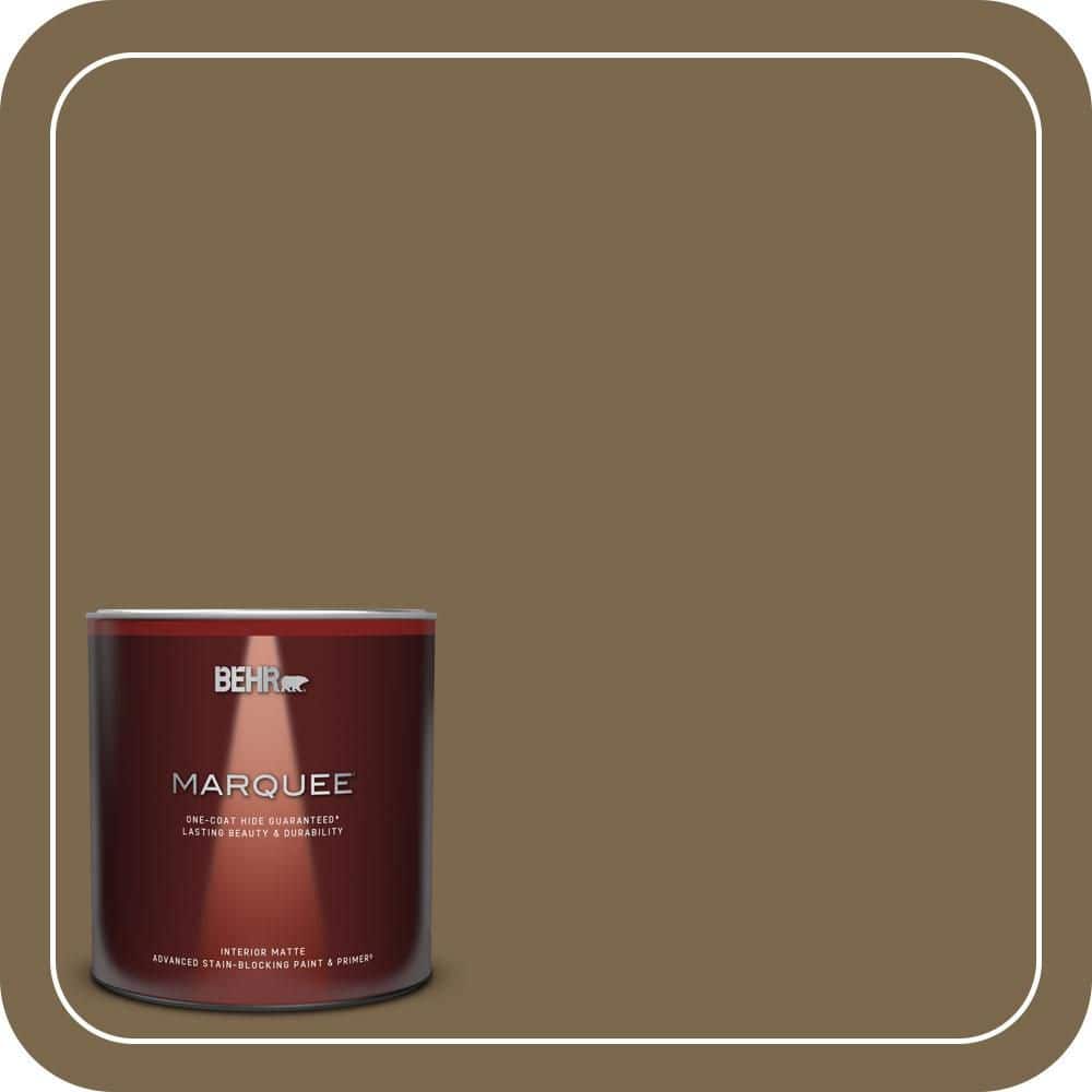 BEHR MARQUEE 1 qt. #T14-6 Boho Matte Interior Paint & Primer