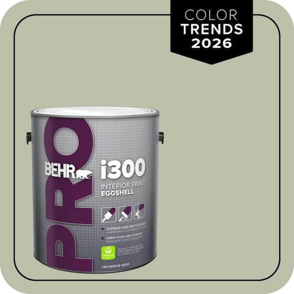 BEHR PRO 1 gal. #S380-3 Urban Nature Eggshell Interior Paint (2)