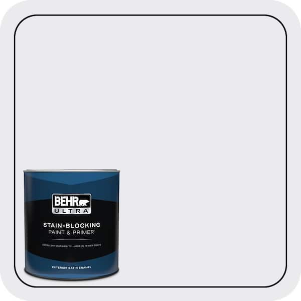 BEHR ULTRA 1 qt. #650E-1 Lace Cap Satin Enamel Exterior Paint & Primer (2)