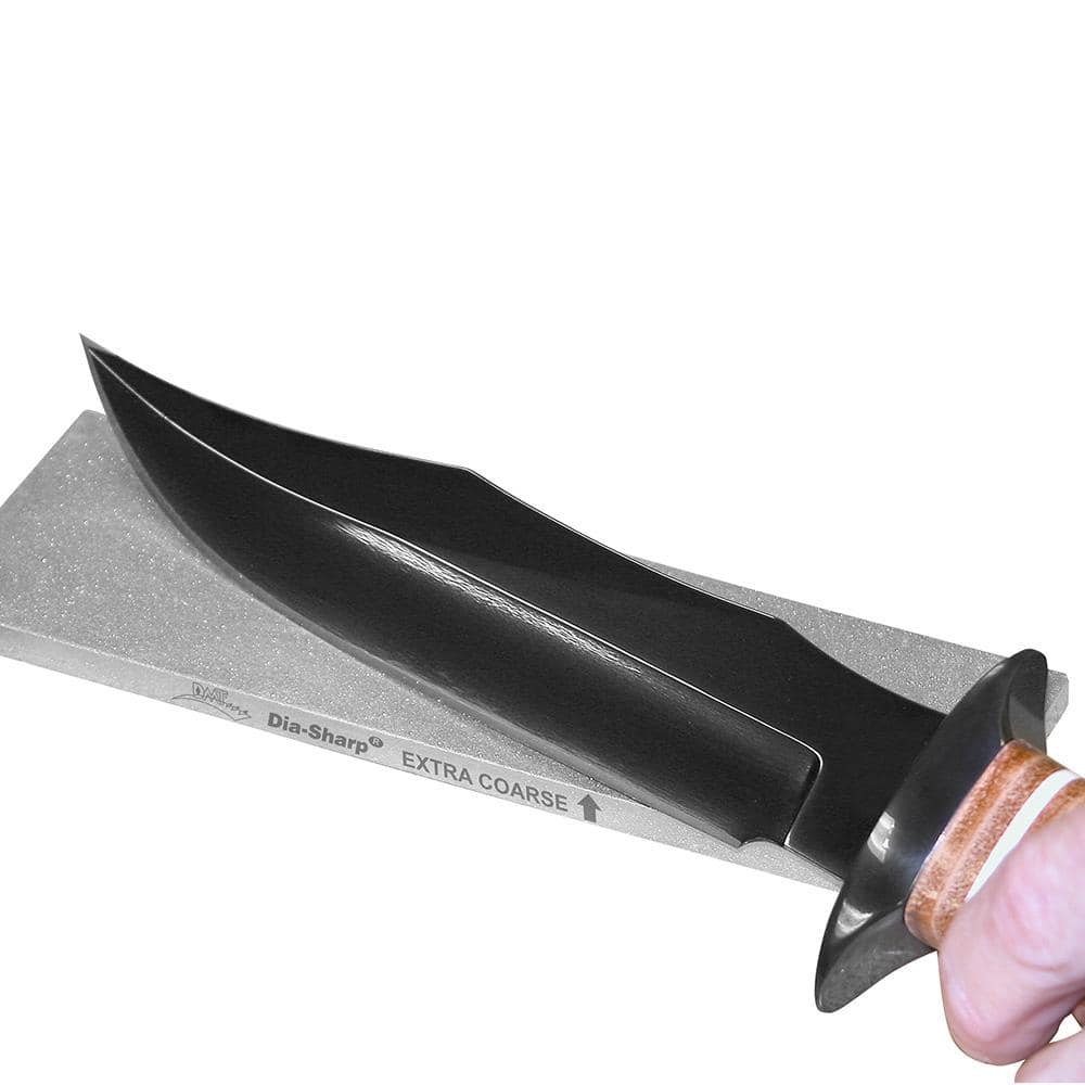 DMT 6 in. Dia-Sharp Bench Stone Extra-Coarse Handheld Sharpener (3)