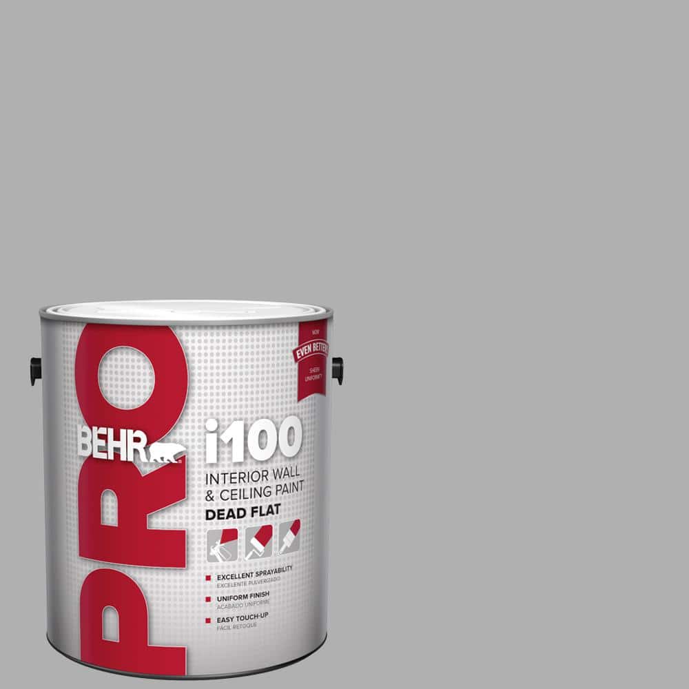 BEHR PRO 1 gal. #780F-4 Sparrow Dead Flat Interior Paint
