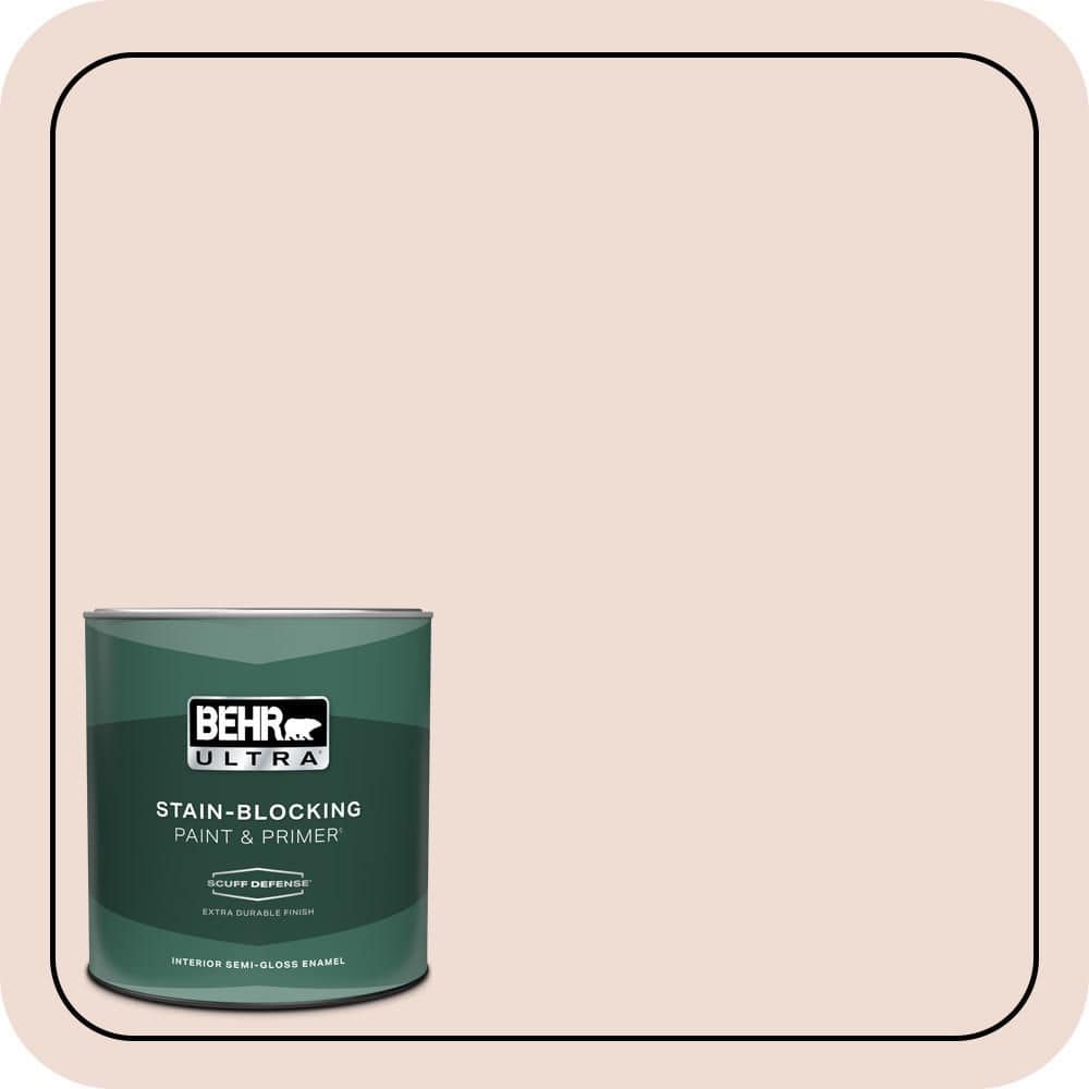 BEHR ULTRA 1 qt. #MQ3-34 Stolen Kiss Extra Durable Semi-Gloss Enamel Interior Paint & Primer