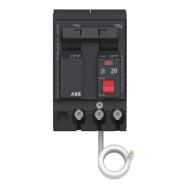 ABB 30 Amp Double Pole Ground Fault Breaker with Self-Test (THQL2130GFTA) (2)