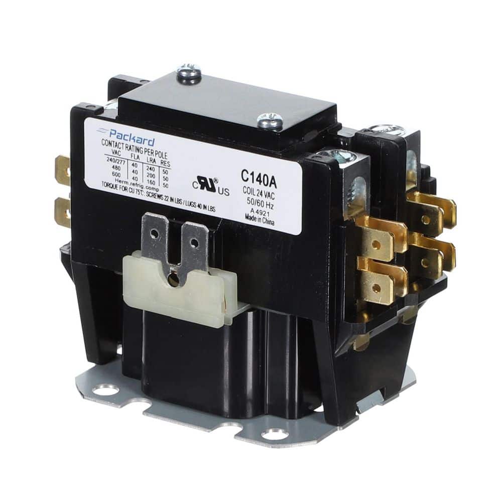 Packard 1 Pole 40 Amp 24 VAC Contactor