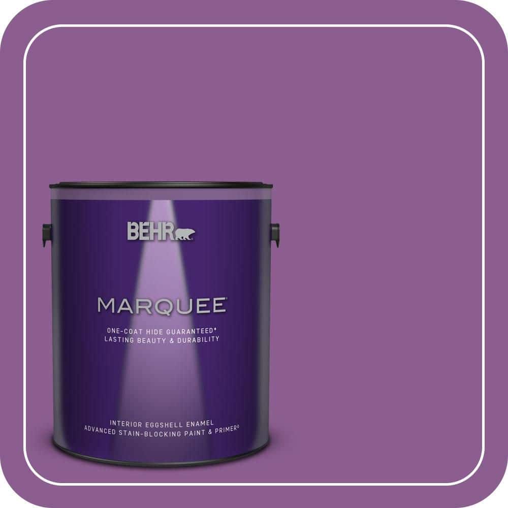 BEHR MARQUEE 1 gal. #P100-6 Chakra Eggshell Enamel Interior Paint & Primer
