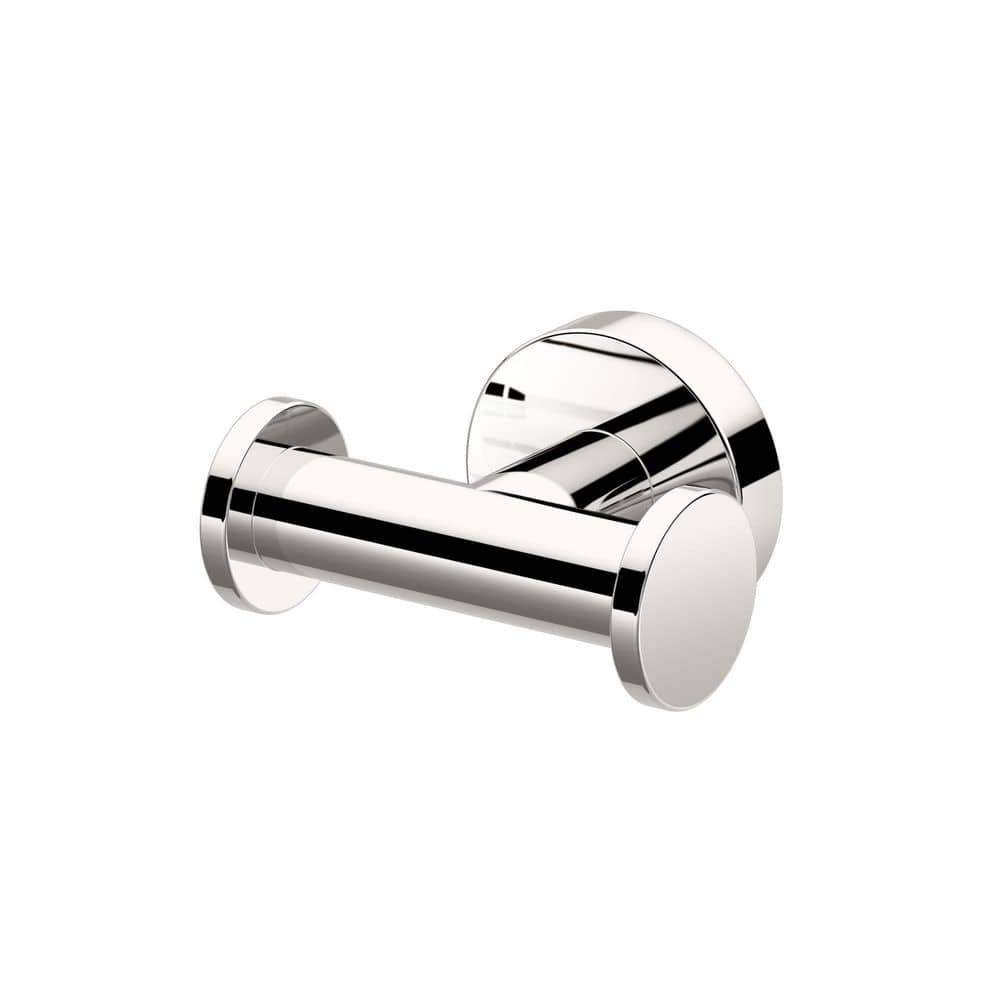 Gatco Glam Double Knob Robe Hook in Polished Nickel (1)