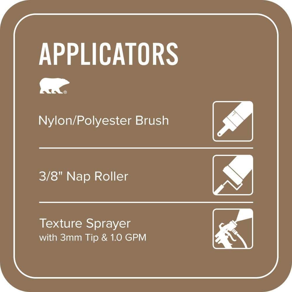 BEHR PREMIUM #N270-7 Textured Low-Lustre Enamel Interior/Exterior Porch and Patio Anti-Slip Floor Paint (4)